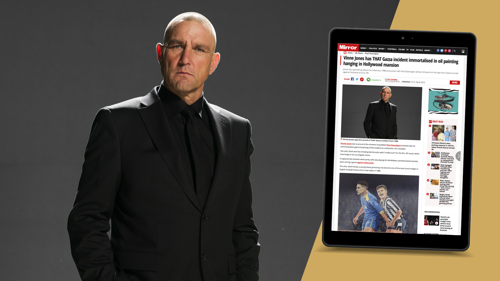 CALIBRE’s Vinnie Jones Interview Grabs The Press By The B*!!S
