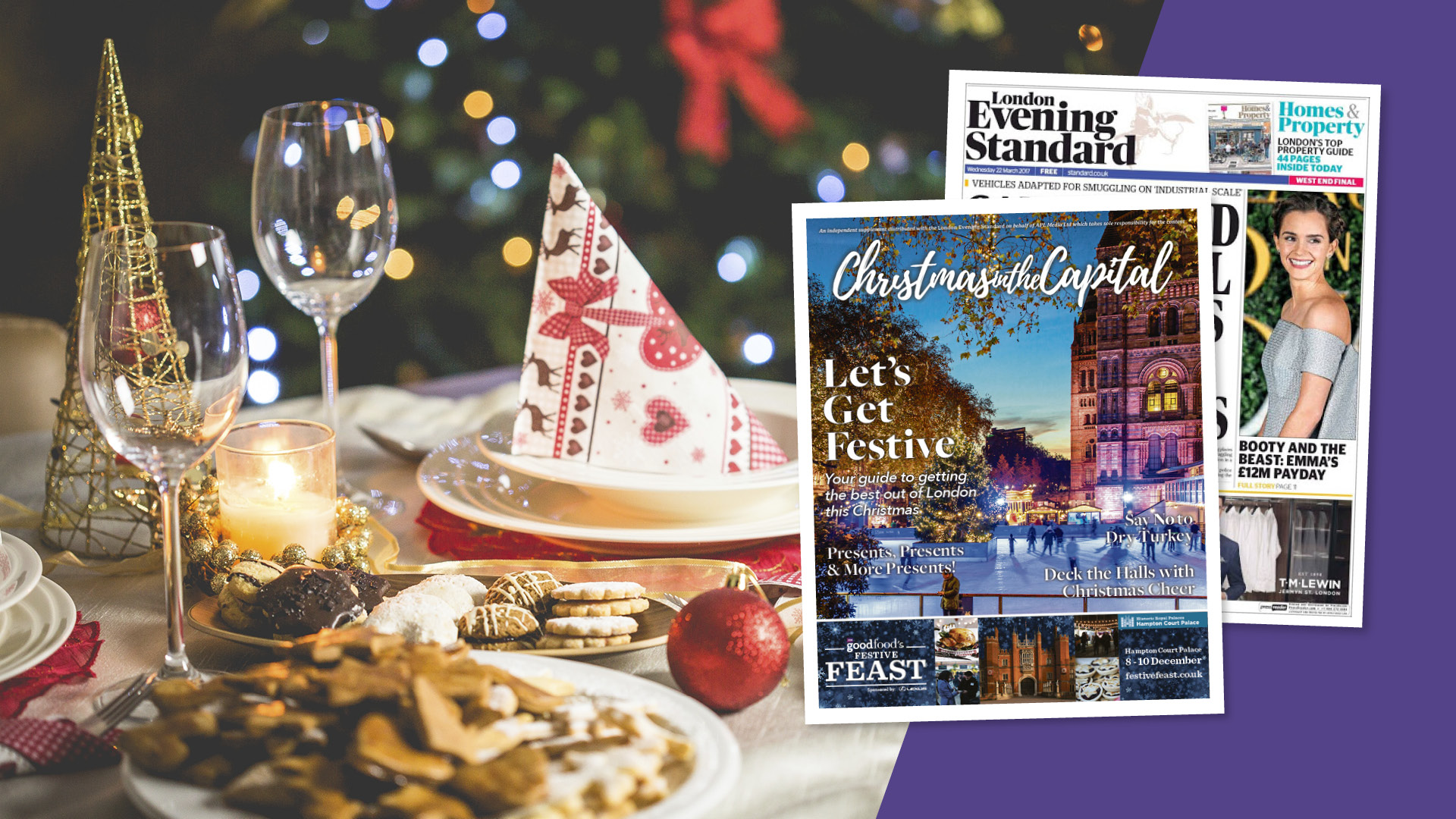 Christmas in the Capital distributed alongside the Evening Standard