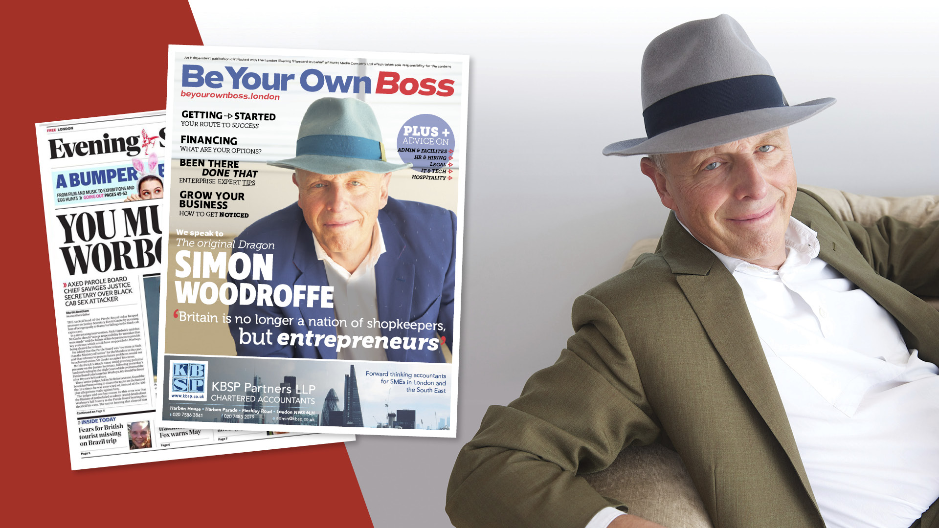 Be Your Own Boss distributed with the Evening Standard