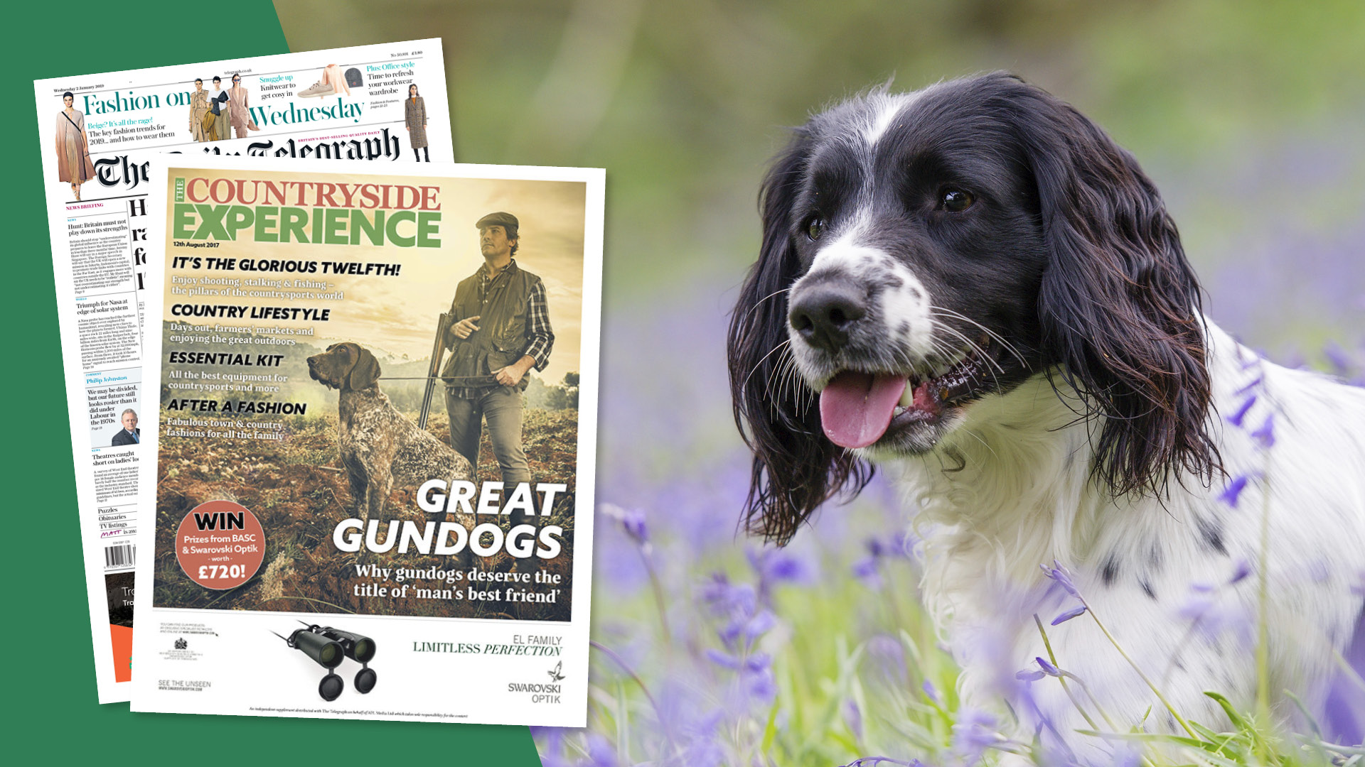 The Countryside Experience distributed with The Telegraph