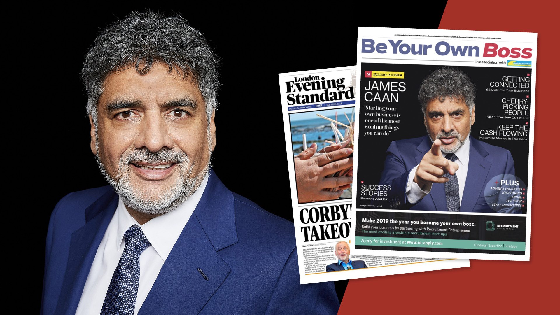 Be Your Own Boss distributed with the London Evening Standard