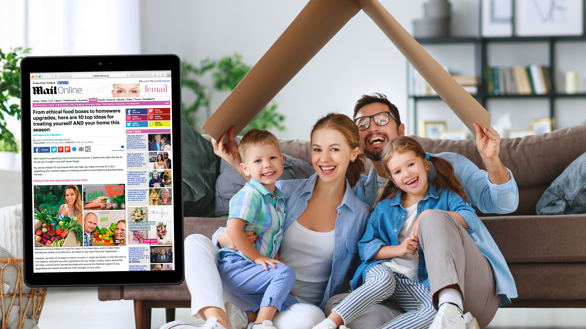 Latest MailOnline feature to inspire summer fun at home