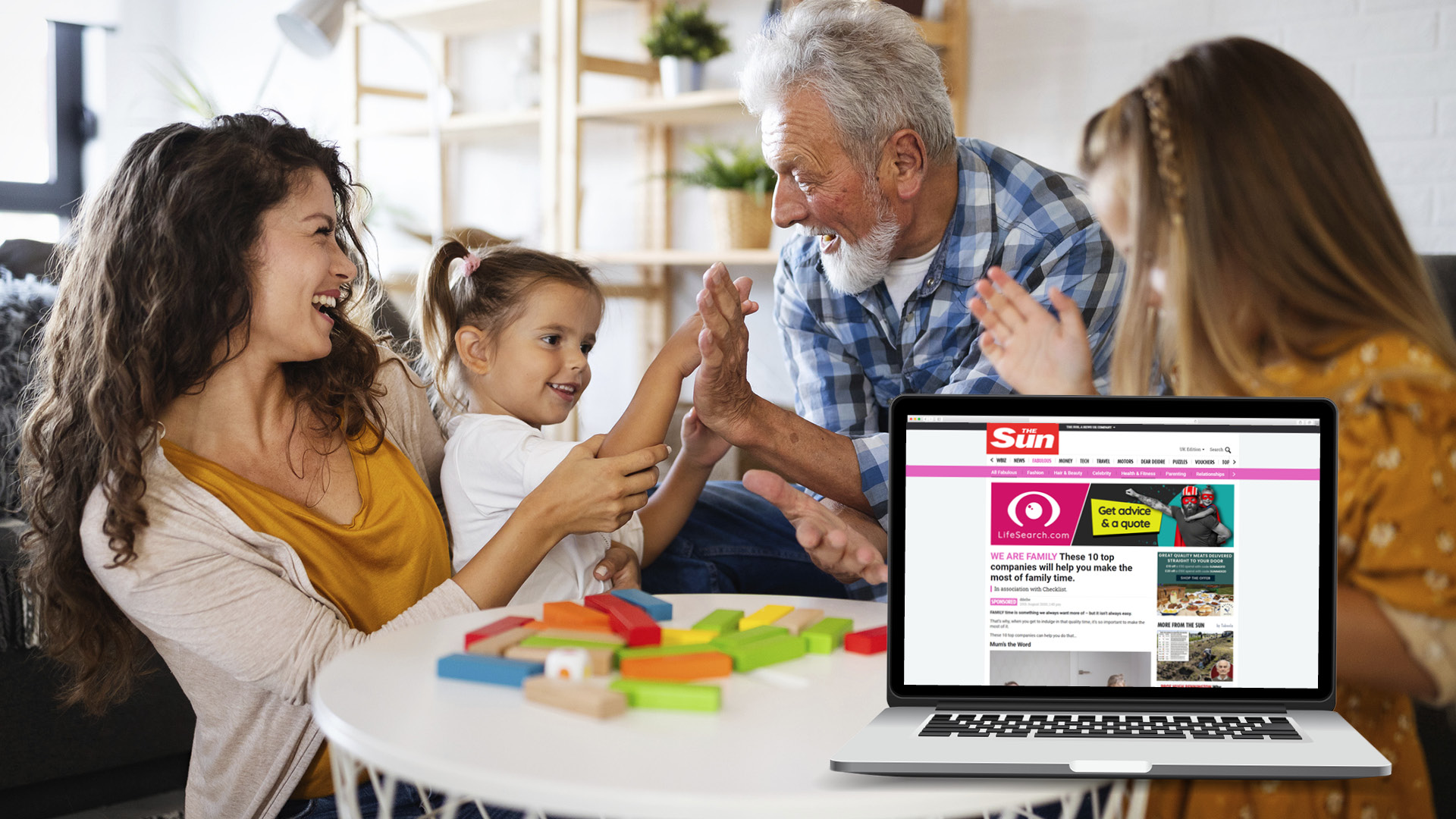 Family Life Inspiration in New Sun Online Feature