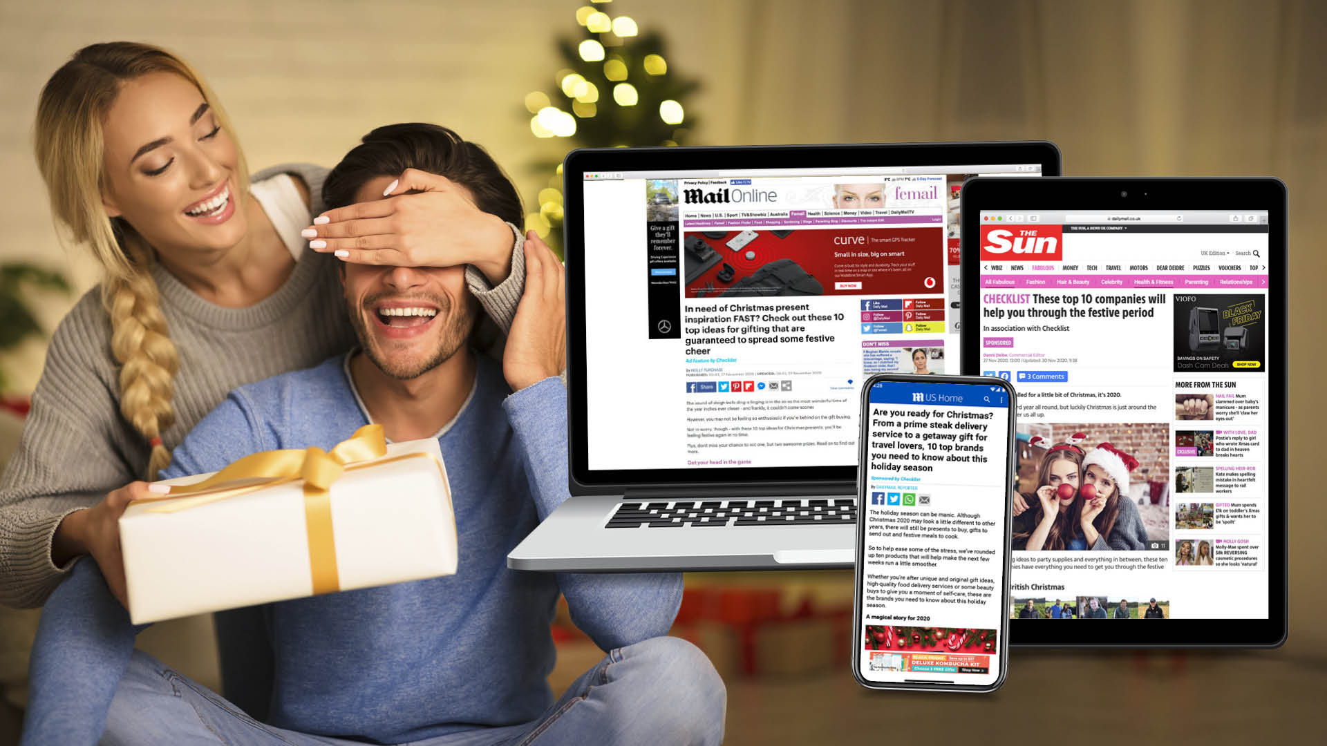 Christmas gift ideas from MailOnline, Dailymail.com and Sun Online