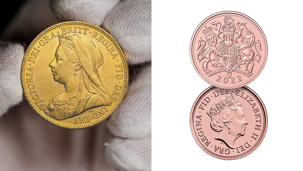 British Sovereign gold coin